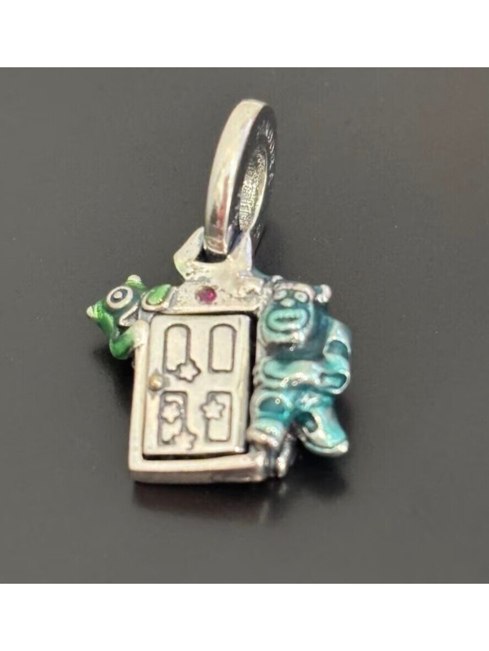 Genuine PANDORA Disney Pixar Monsters Inc Door Dangle Charm 792758C01  RETIRED